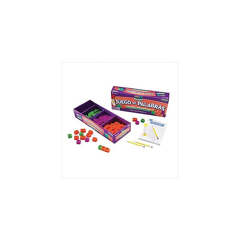 Juego de Palabras Spanish Reading Rods Word Game (LER7241) image 1