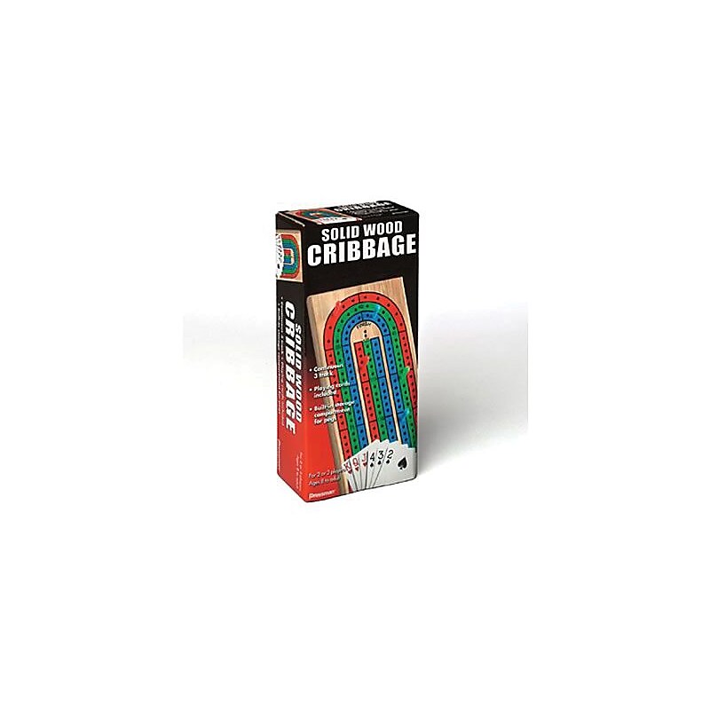 Pressman Toy Cribbage Board with Cards (PRE181006) image 1