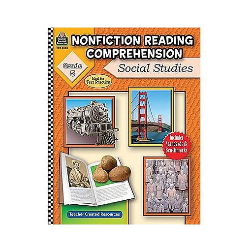 Shop Staples for Teacher Created Resources® Nonfiction Reading Comprehension Social Studies Book