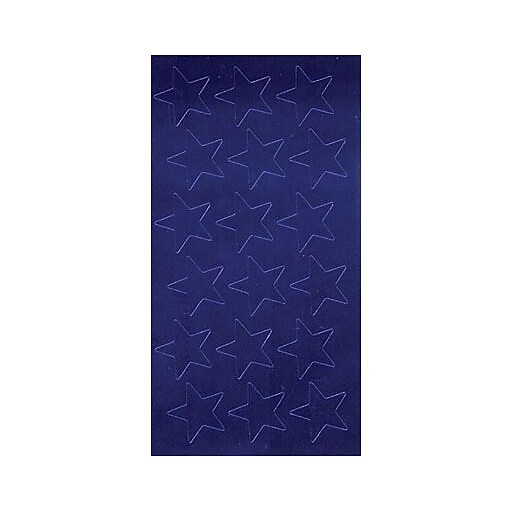 Eureka® Stars Stickers, Blue Foil, 1/2" at Staples