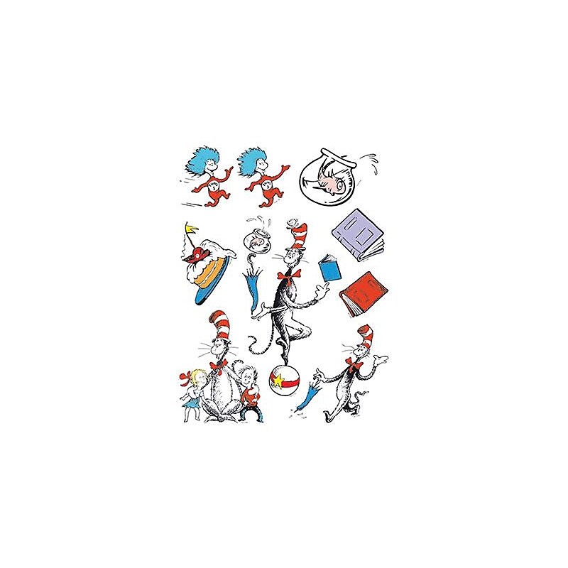 Window Clings, Cat in the Hat Characters image 1