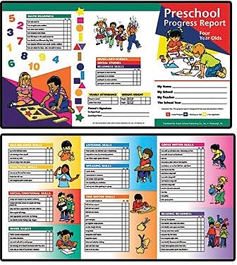 Hayes® Progress Report Card, 4 Years | Staples