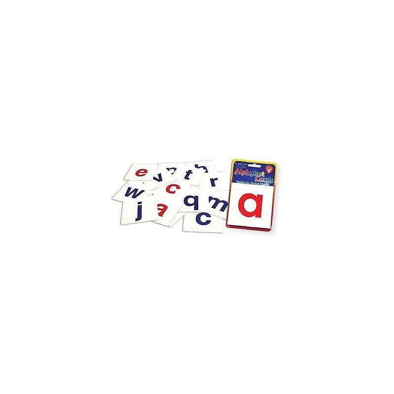 Hygloss Flash Cards, Alphabet Cards A-Z Lower Case Letters image 1