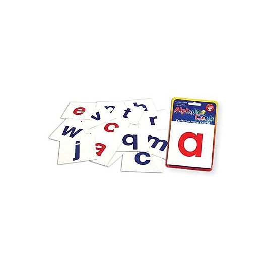 Hygloss Flash Cards, Alphabet Cards A-Z Lower Case Letters
