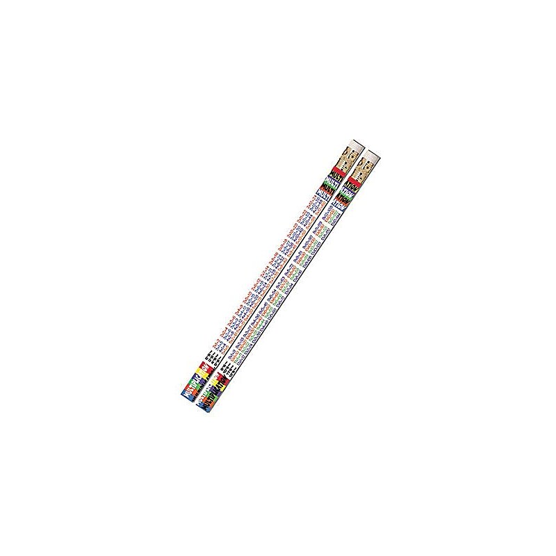 Multiplication Tables Pencils, #2, 144/Box image 1