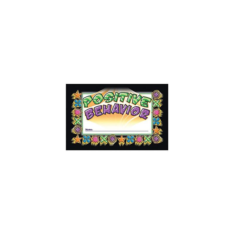 North Star Teacher Resources Positive Behavior Incentive Punch Cards, 36 ct. (NST2406) image 1