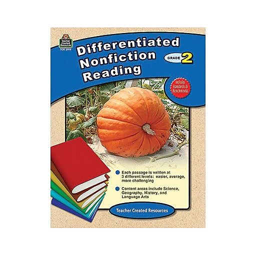 Teacher Created Resources® Differentiated Nonfiction Reading Resource