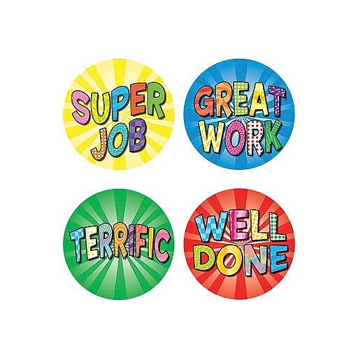 Wear 'Em Badges, Good Work 2 at Staples