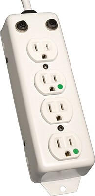 Tripp Lite 4 Outlet Power Strip, Gray (PS-415-HG-OEM) Simolary simolary.com