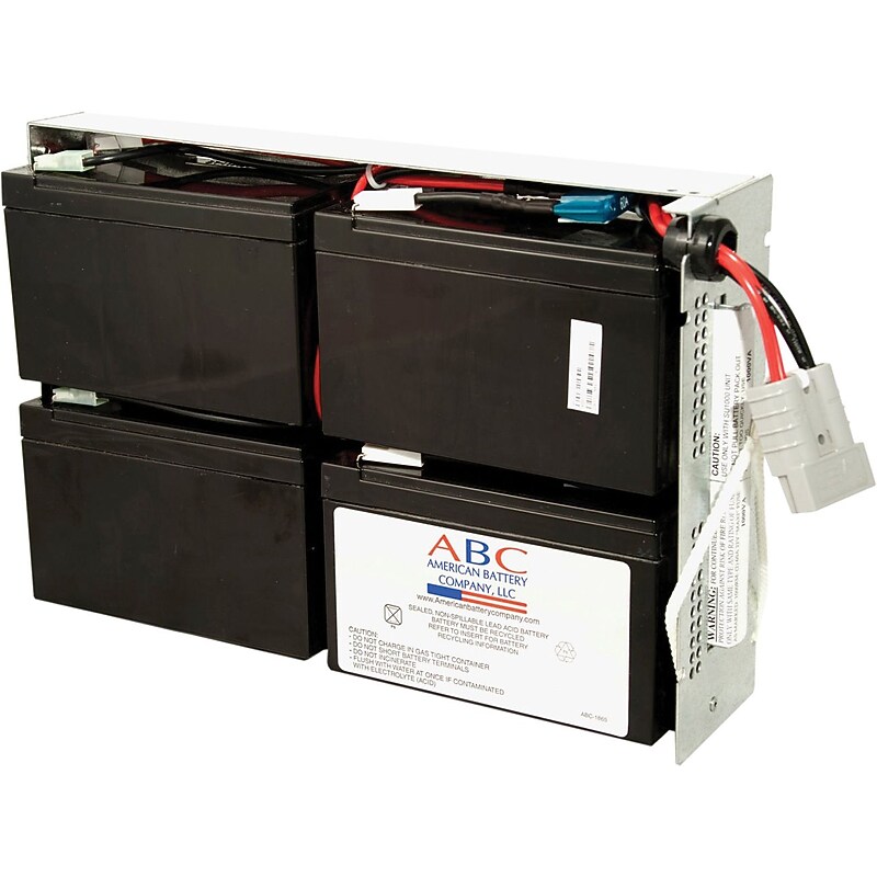 ABC UPS Replacement Battery, Black (RBC23-ABC) image 1