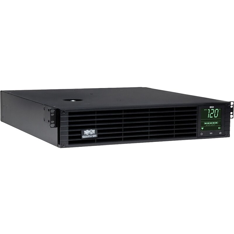 Tripp Lite SmartPro 2200VA Battery, 8-Outlets, Black (SMART2200RM2U) image 1