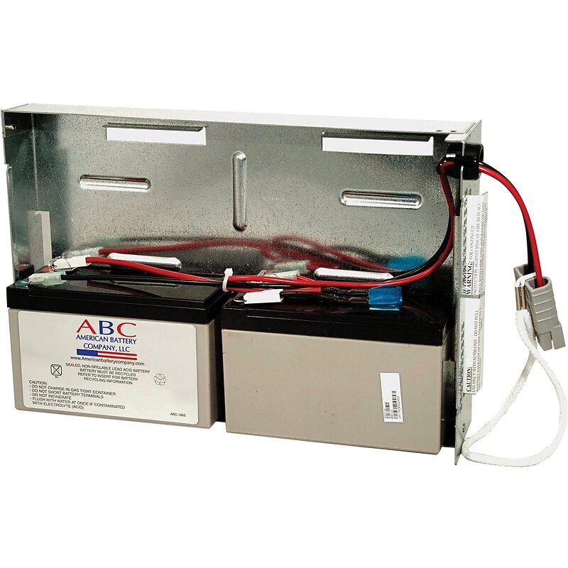 ABC UPS Replacement Battery, Black (RBC22) image 1