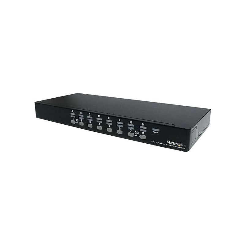 StarTech SV1631DUSBUK USB KVM Switch Kit, 16 Ports image 1