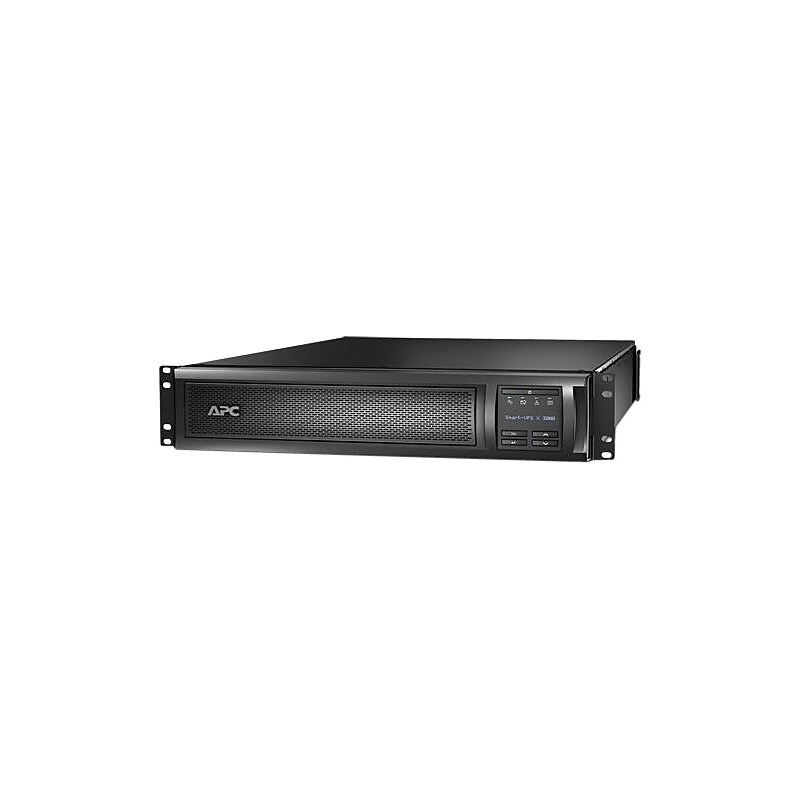 APC Smart-UPS X 3000 Rack/Tower LCDVA UPS, 9-Outlets, Black (SMX3000RMHV2UNC) image 1