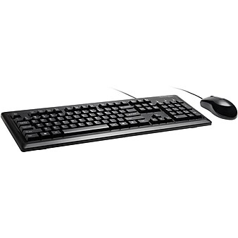 Kensington Keyboard for Life Desktop Set and Mouse Combo, Black (K72436AM)