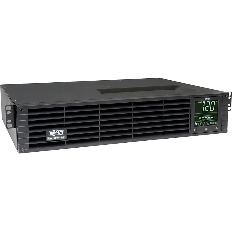 Tripp Lite SmartPro 1000VA Battery, 8 Outlets, Black (SMART1000RMXL2U) image 1
