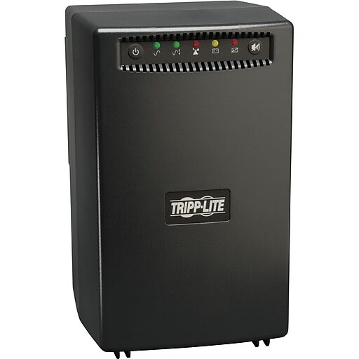 Tripp Lite UPS 1500VA Battery Backup UPS, 8Outlets, Black (OMNIVS1500) at Staples