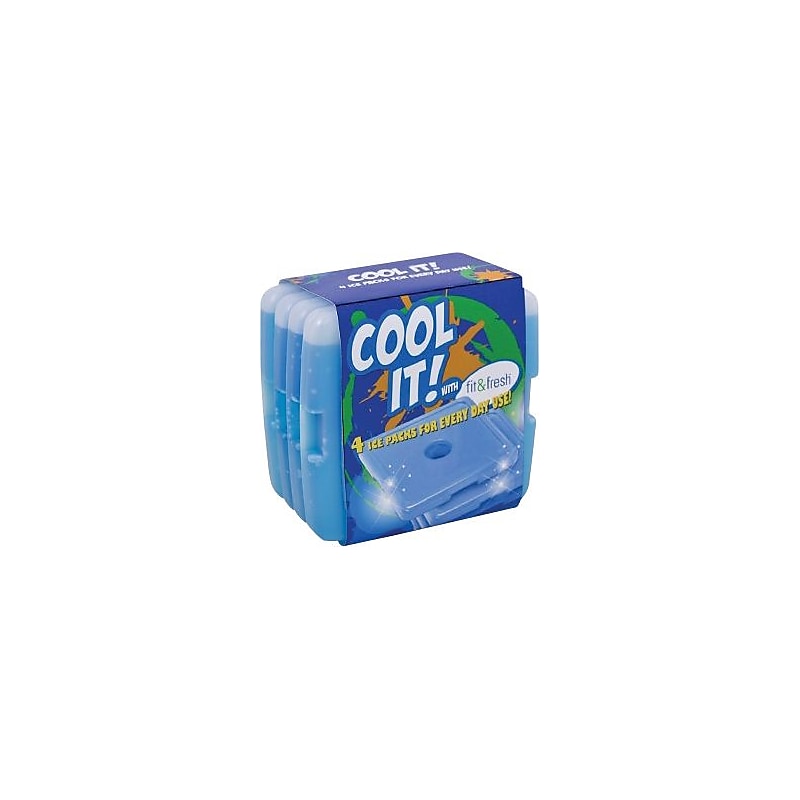 Fit & Fresh Cool Coolers Lunch Ice Packs - Set Of 4 image 1
