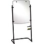 Quartet® Silhouette® Total Erase® Easel, Whiteboard/Flipchart, Black Frame, 75"H~#|#~s0693595_sc7