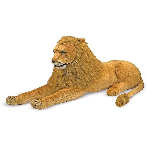 melissa and doug lion plush