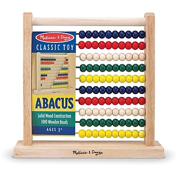 melissa doug wooden abacus