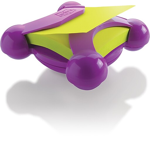 Postit® PopUp Spin Dispenser, Purple at Staples