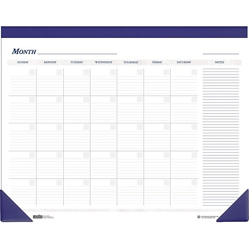 House of Doolittle® NonDated Desk Pad Calendar at Staples