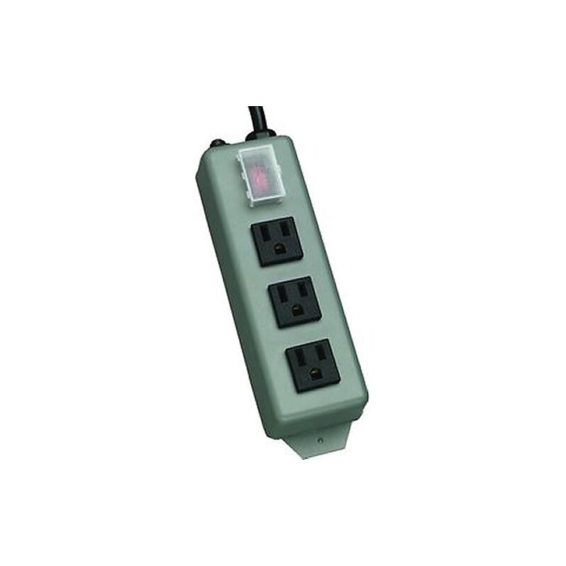 Tripp Lite 3SP 3 Outlet Power Strip, Black (3SP) image 1