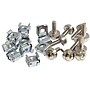 StarTech M5 Mounting Screws and Cage Nuts for Server Rack Cabinet, Silver, 100/Pack (CABSCREWM52)~#|#~s0699438_sc7