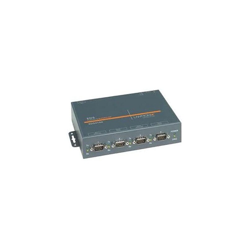 Lantronix® EDS Series Device Server With PoE, 4 Ports image 1