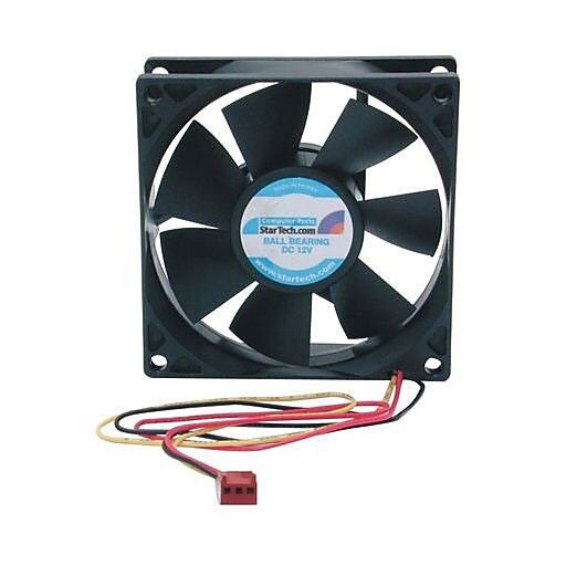 StarTech FANBOX2 Dual Ball Bearing Computer Case Fan With TX3 Connector, 3000 RPM Staples