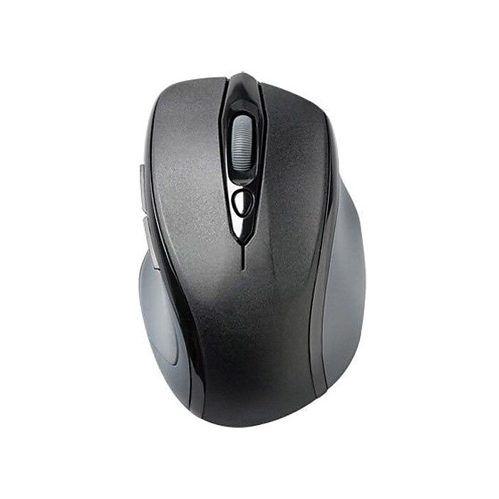 Kensington Pro Fit Wireless Ergonomic Optical Mouse, Black