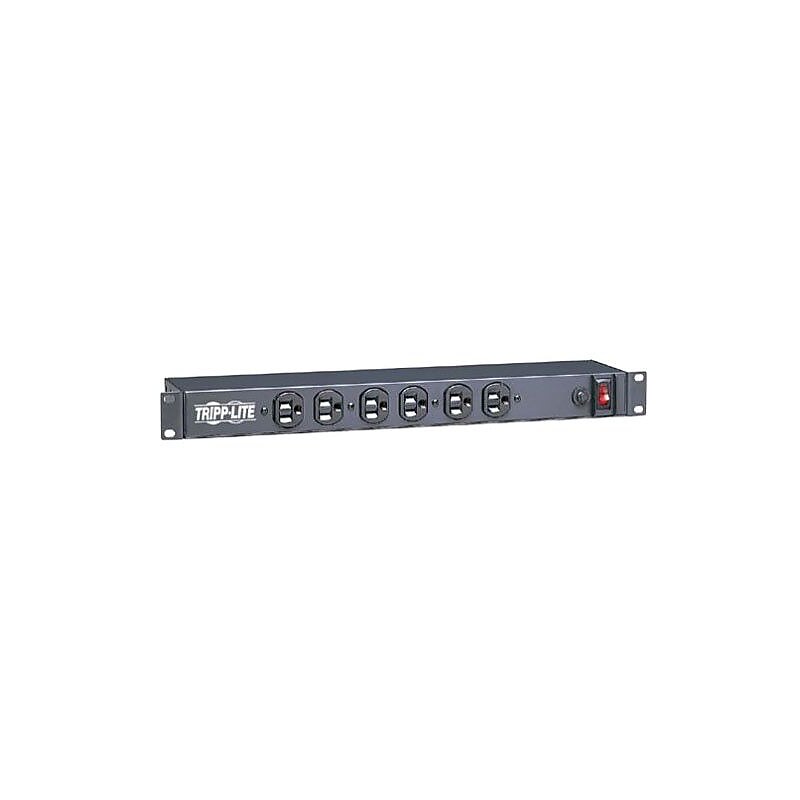 Tripp Lite 12 Outlet Power Strip, Black (RS-1215-RA) image 1