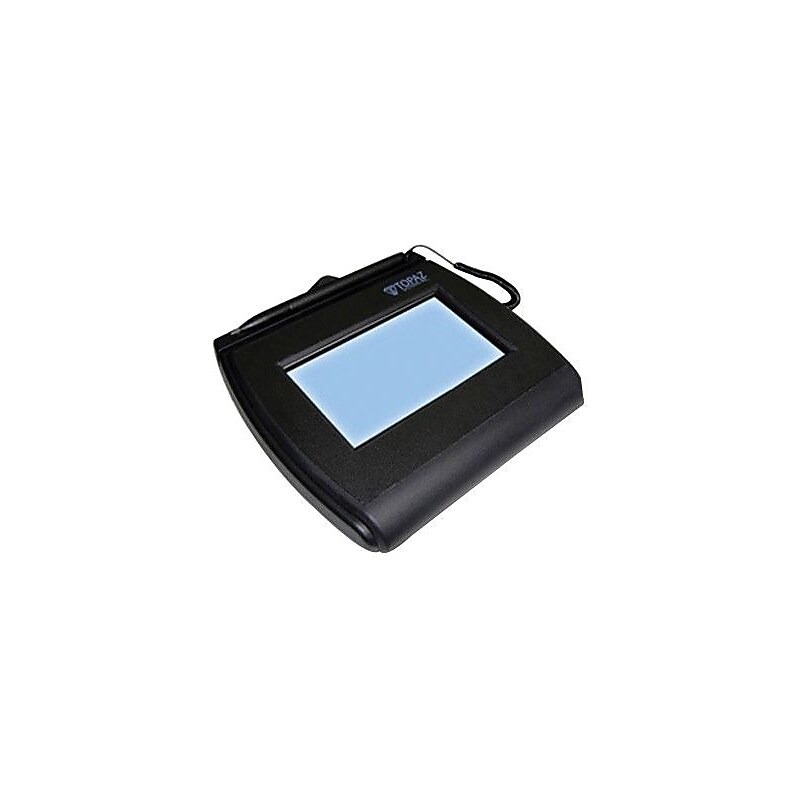 Topaz® SignatureGem® LCD 4x3 T-LBK755-BHSB-R Dual Serial/USB Backlit Electronic Signature Pad image 1