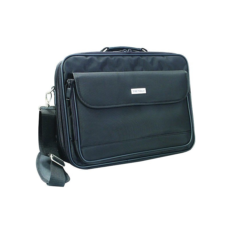 TRENDnet 15.4" Nylon Water Resistant Laptop Bag, Black (TA-NC1) image 1