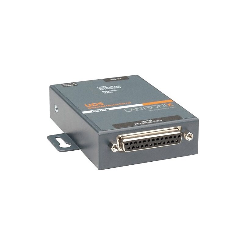 Lantronix UD11000P0-01 Device Server With PoE, 1 Port image 1