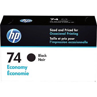 HP 74 Black Economy Ink Cartridge (B3B20AN)