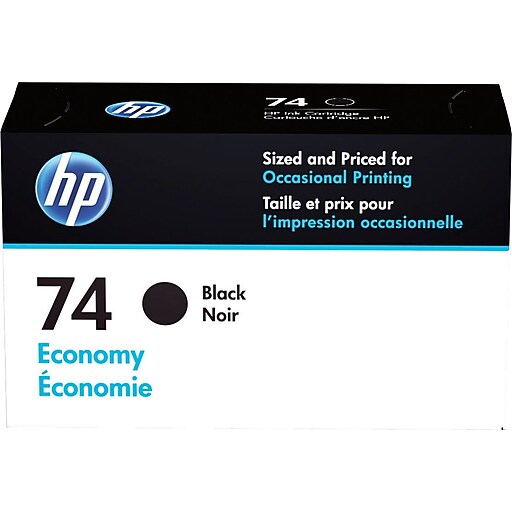HP 74 Black Economy Ink Cartridge (B3B20AN) at Staples