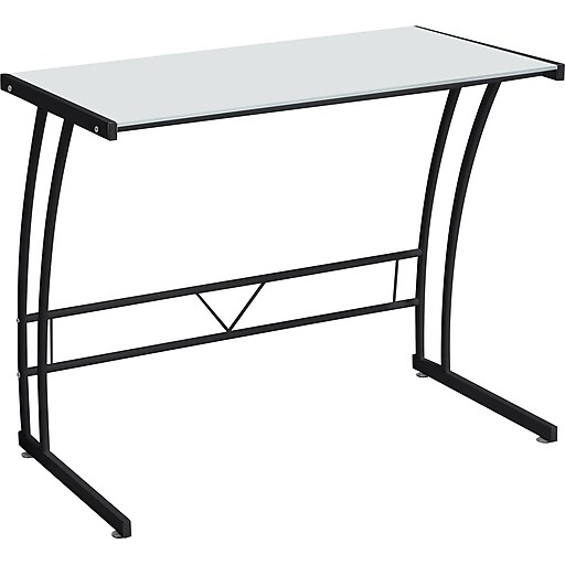 Shop Staples For Lumisource Sigma Standard Workstation Desk Black