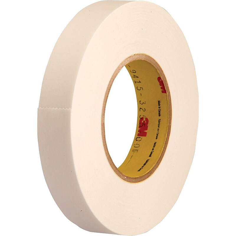 3M™ 1" x 72 yds. Double Coated Film Tape 9415, Translucent, 2/Pack image 1