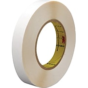 3M™ 1/2" x 36 yds. Double Coated Film Tape 9579, White, 2/Pack