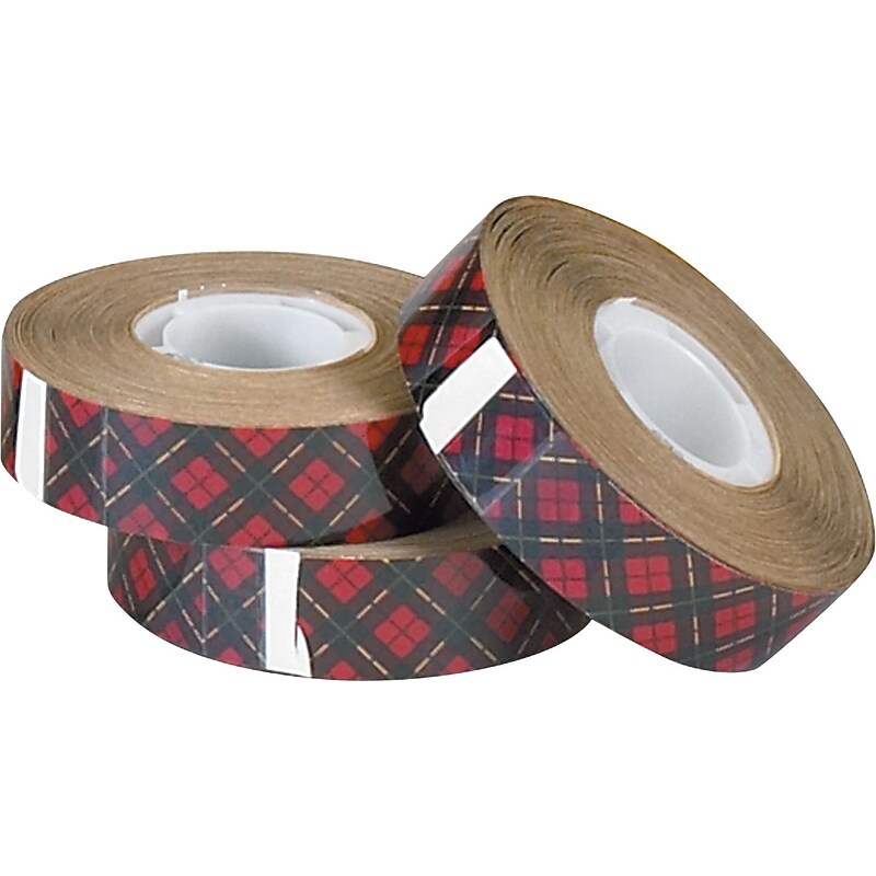 Scotch ATG 924 Adhesive Transfer Tape, .5" x 11 yds., Multicolored, 6/Roll (T9689246PK) image 1