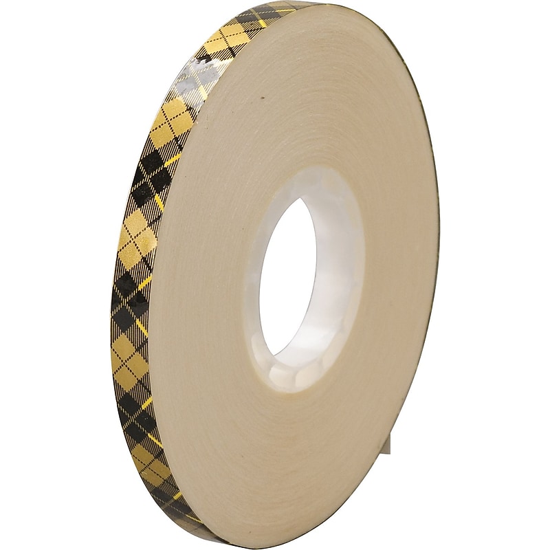 3M 908 Adhesive Transfer Tape, 1/4" x 36 yds., Clear, 6/Case image 1
