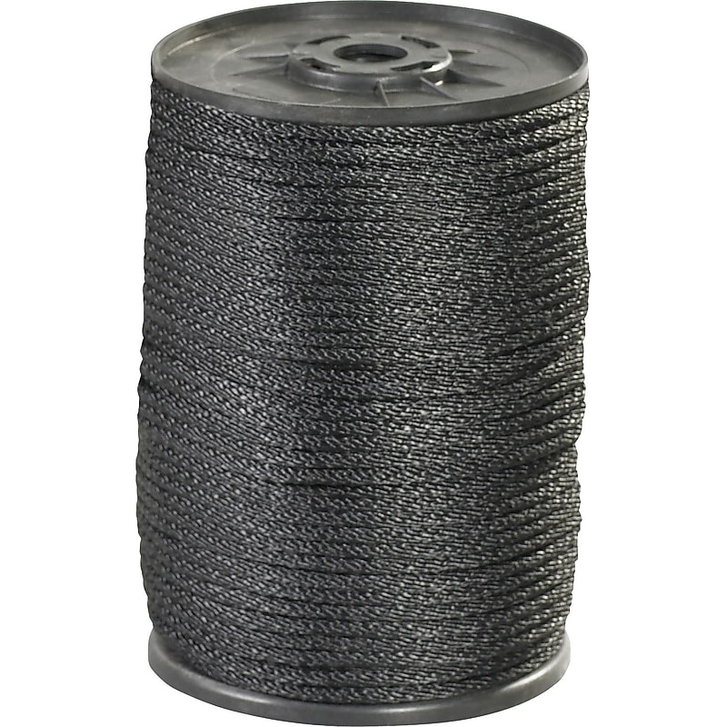 Partners Brand Nylon Rope, .25" x 500 ft., Black (TWR120) image 1