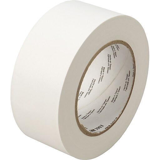 3M™ 2" x 50 yds. Vinyl Duct Tape 3903, White, 3/Pack at Staples