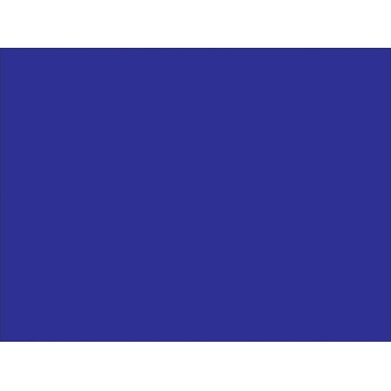 Tape Logic 4" x 3" Rectangle Inventory Label, Dark Blue, 500/Roll image 1