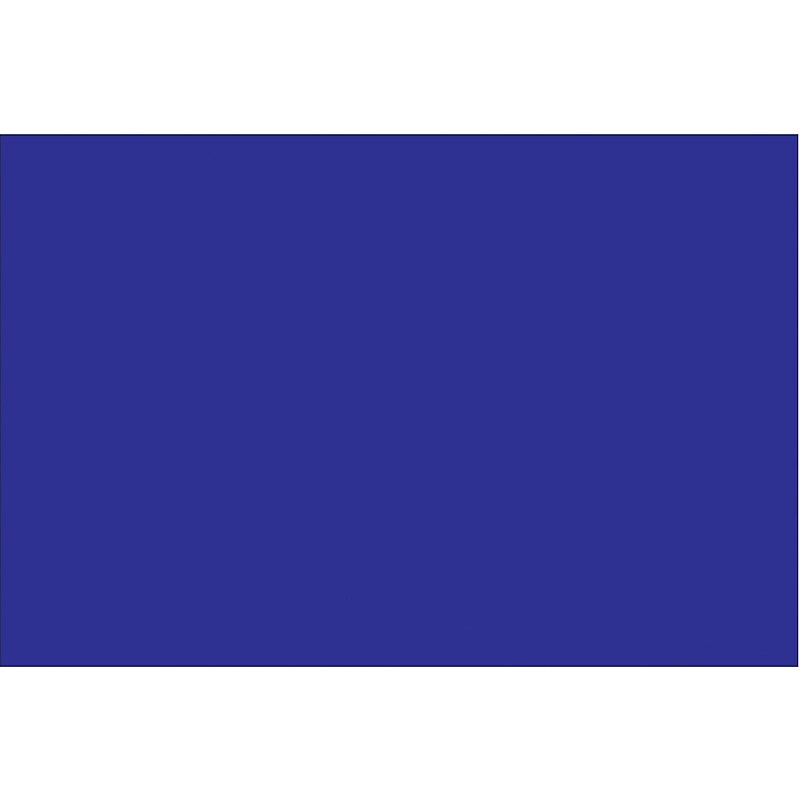Tape Logic 3" x 2" Rectangle Inventory Label, Dark Blue, 500/Roll image 1