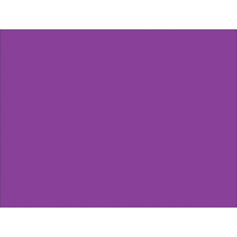 Tape Logic 5" x 7" Rectangle Inventory Label, Purple, 500/Roll image 1