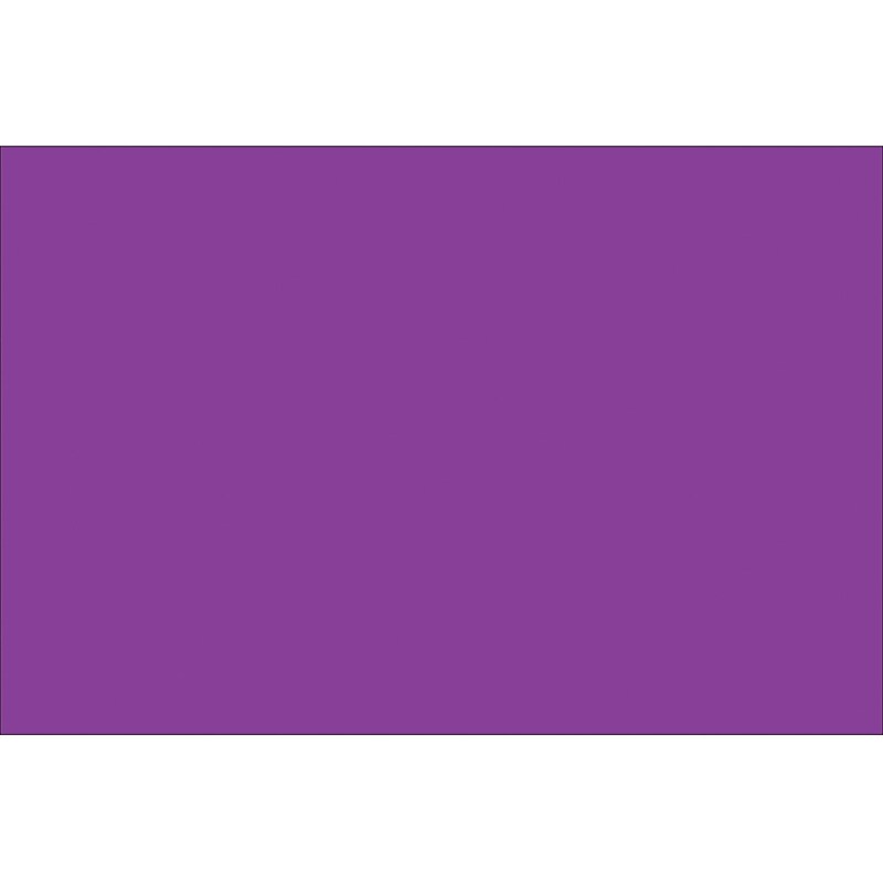 Tape Logic 3" x 6" Rectangle Inventory Label, Purple, 250/Roll image 1