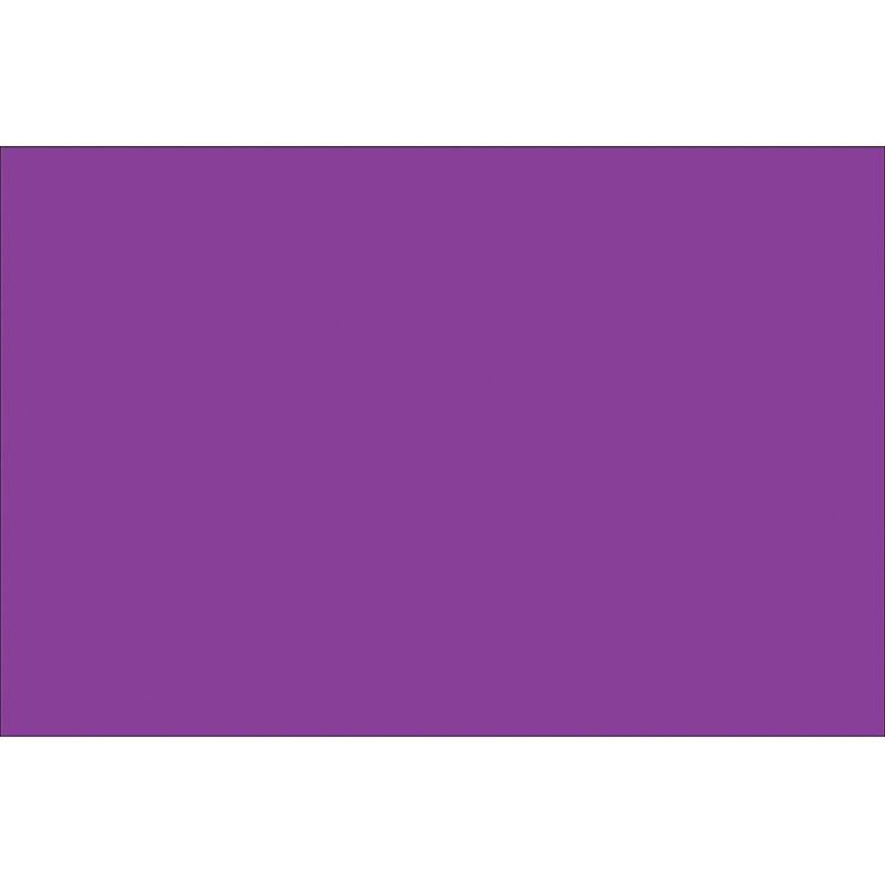 Tape Logic 2" x 3" Rectangle Inventory Label, Purple, 500/Roll image 1